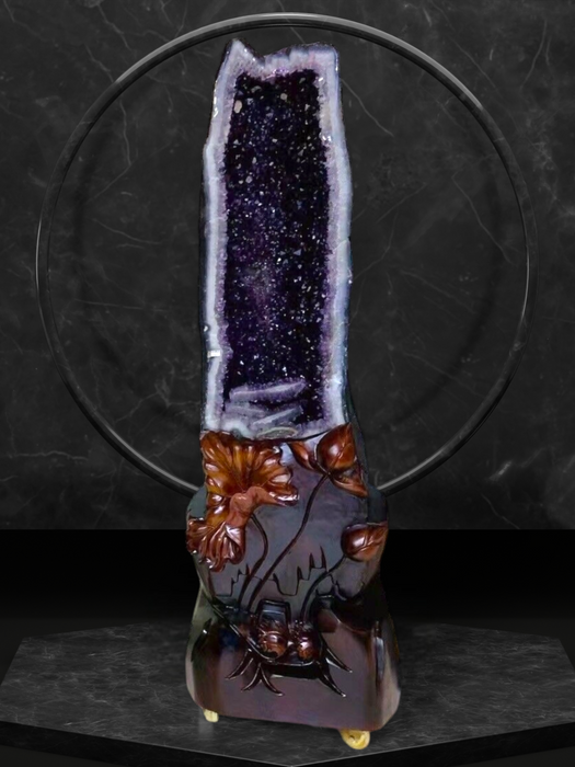 7.2 ft. Amethyst Cathedral from Uruguay - 800 Kgs