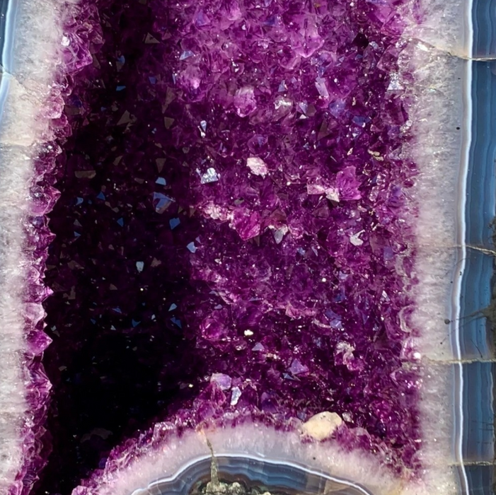 Amethyst Pyramid Cathedral - 22 kgs. - Imported from Uruguay